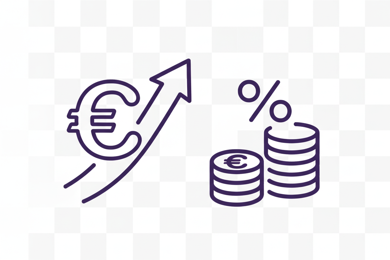 Attractive commissions icon